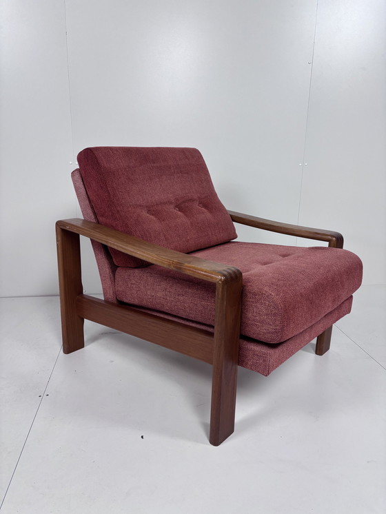 Image 1 of Vintage Easy Chair Teak Fauteuil 