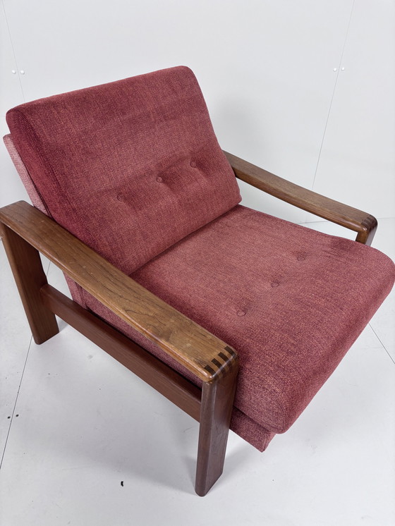 Image 1 of Vintage Easy Chair Teak Fauteuil 