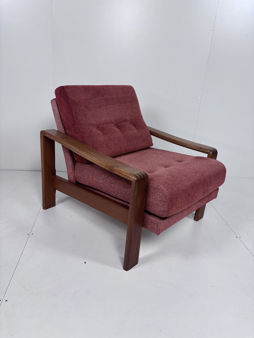 Vintage Easy Chair Teak Fauteuil 