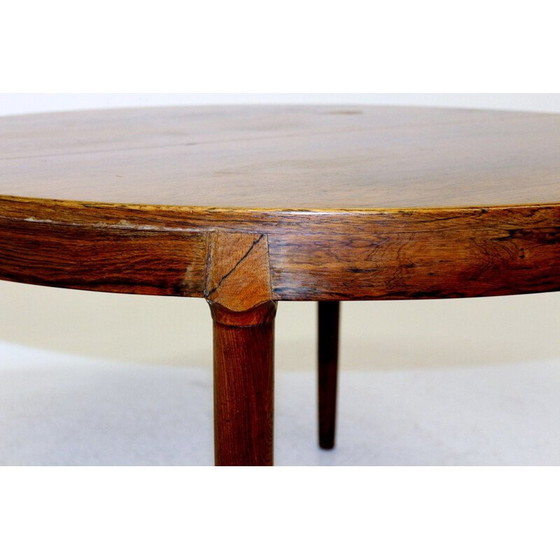 Image 1 of Vintage palissander eetkamertafel Denemarken 1960