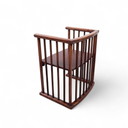 Vintage kuipstoel in de stijl van Josef Hoffmann, 1990S