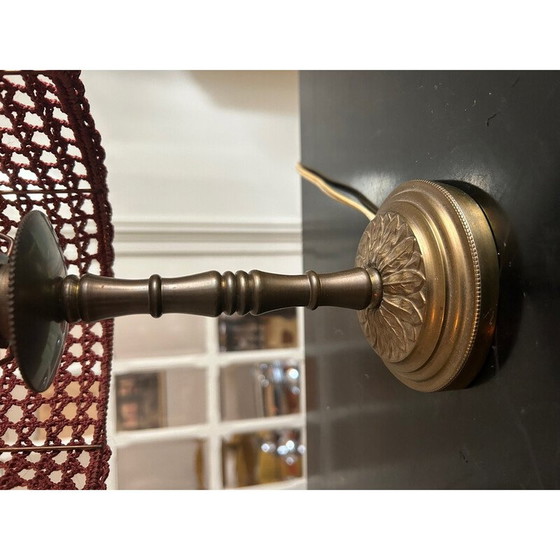 Image 1 of Vintage messing lamp, 1970