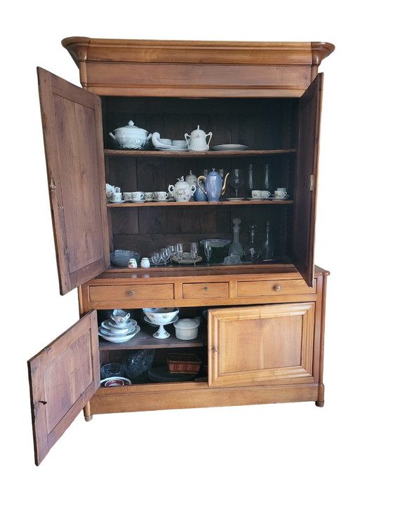 Image 1 of Antiek Massief Eiken Dressoir