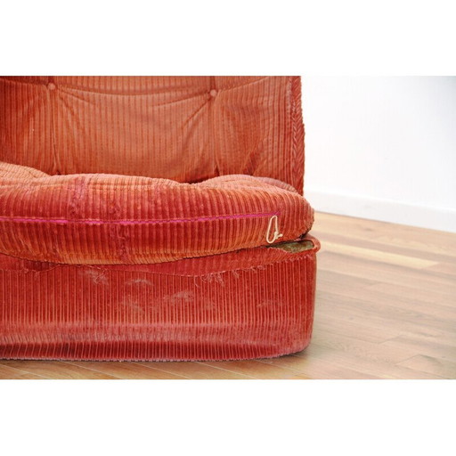 Paar vintage Orchidée fauteuils van Michel Cadestin voor Airborne, jaren 1970