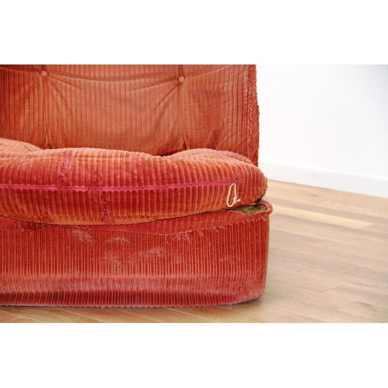 Image 1 of Paar vintage Orchidée fauteuils van Michel Cadestin voor Airborne, jaren 1970