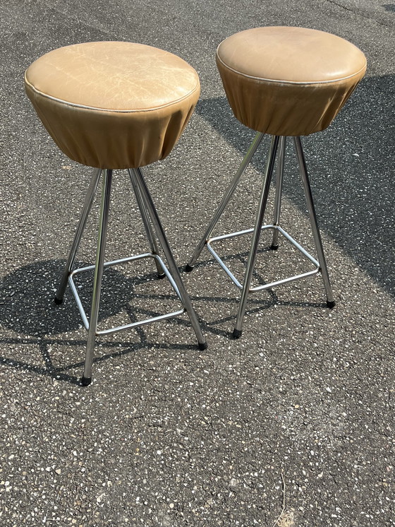 Image 1 of Set van 2 vintage Brabantia krukken