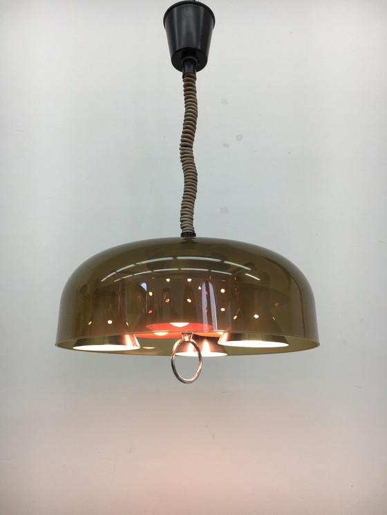 Image 1 of Hanglamp met middeleeuws design, jaren 1970