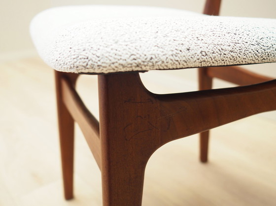 Image 1 of Set van twee teakhouten stoelen, Deens ontwerp, 1960S, Productie: Denemarken