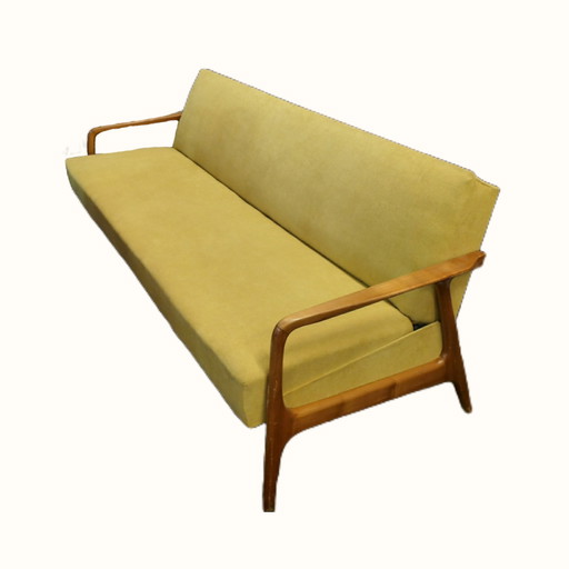 Vintage slaapbank scandinavische stijl