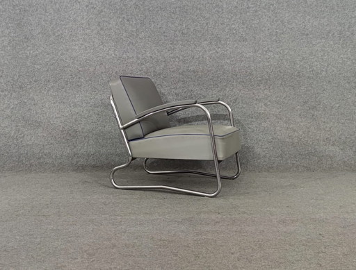 Bauhaus Sesssel 1940 40s 50s Mid Century Design Fauteuil Stoel Loft Art Deco Vintage Retro