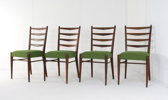 Image 1 of 4X Pastoe St09 Cees Braakman Pastoe Stoelen Vintage