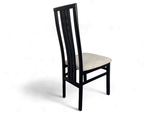 6x Mackintosh stijl eetkamerstoelen