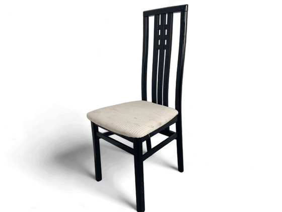 Image 1 of 6x Mackintosh stijl eetkamerstoelen