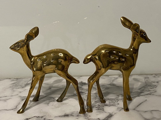 Image 1 of Vintage Koperen Bambi's