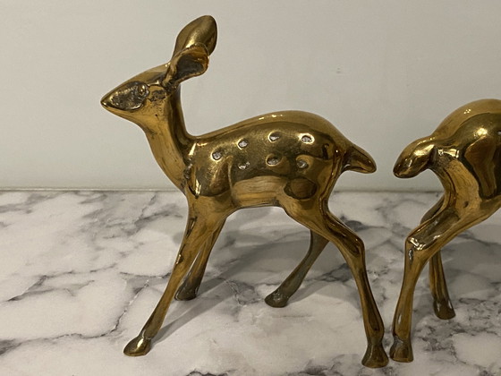 Image 1 of Vintage Koperen Bambi's