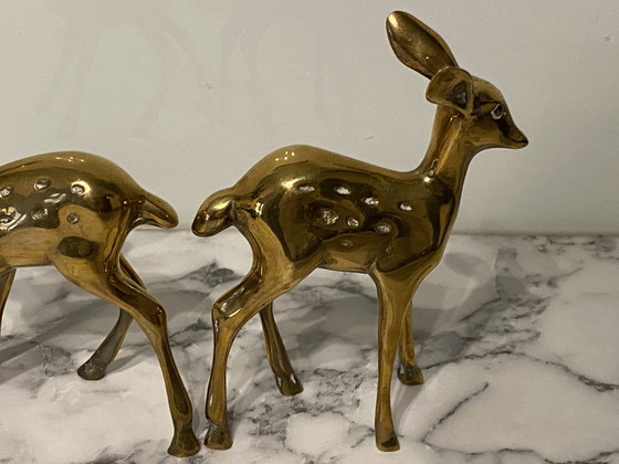 Image 1 of Vintage Koperen Bambi's