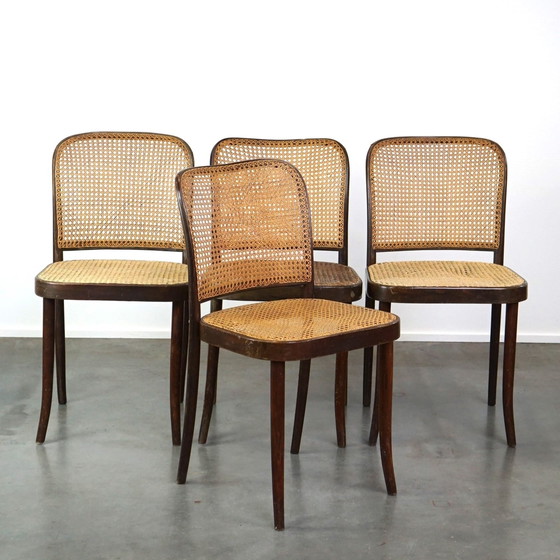 Image 1 of 4 x Vintage Thonet design café/ bistro stoel