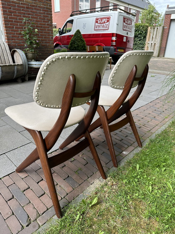 Image 1 of Set van 2 scissor chairs