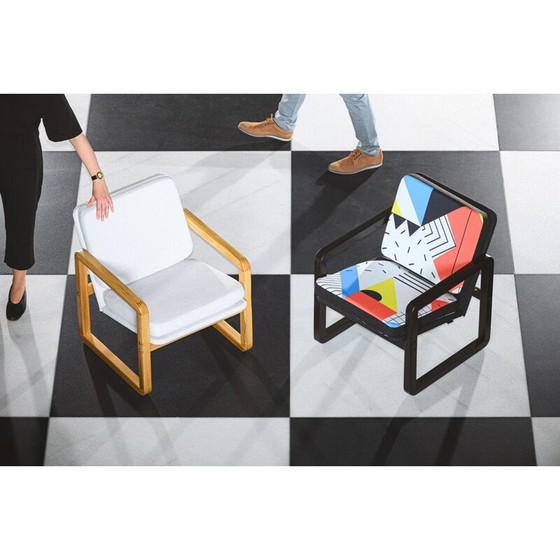 Image 1 of Vintage Poolse fauteuil, jaren 1980