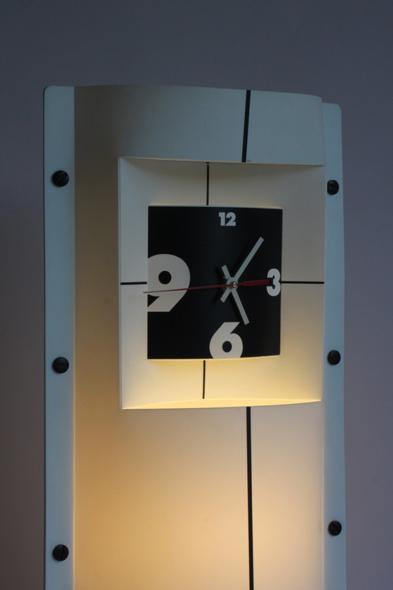 Image 1 of Slamp Timelight klok en lamp van Romeo Guaricci & Samuel Parker