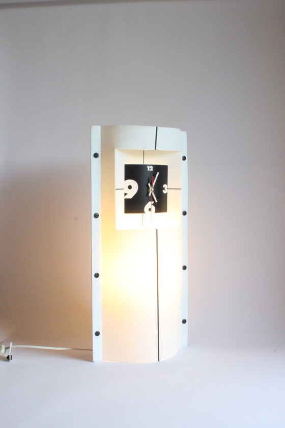 Image 1 of Slamp Timelight klok en lamp van Romeo Guaricci & Samuel Parker