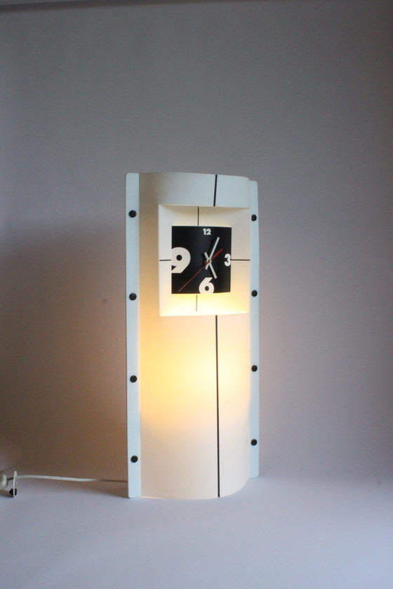 Image 1 of Slamp Timelight klok en lamp van Romeo Guaricci & Samuel Parker