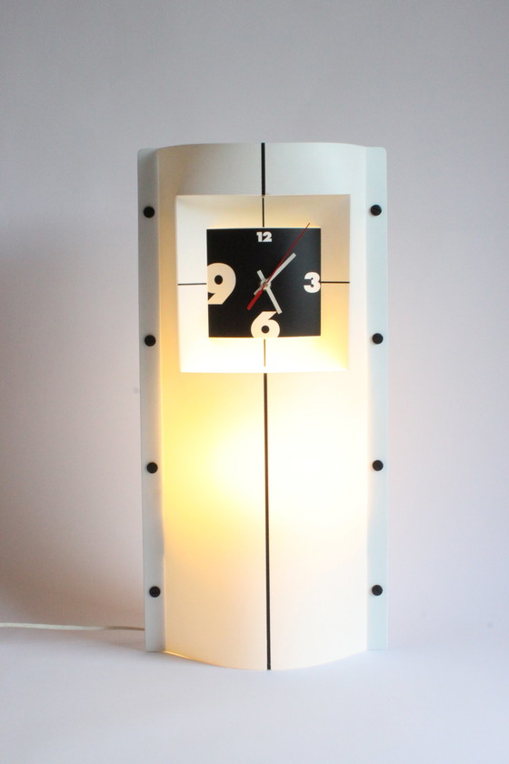 Image 1 of Slamp Timelight klok en lamp van Romeo Guaricci & Samuel Parker