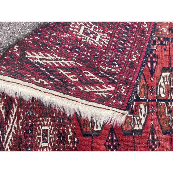 Image 1 of Vintage handgeknoopt Afghaans tapijt, 1970