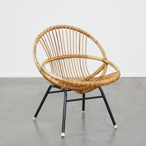 Vintage Rotan Design Fauteuil