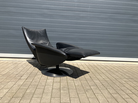 Image 1 of Jori Nido Relax Tv Stoel Multi-move in zwart leder