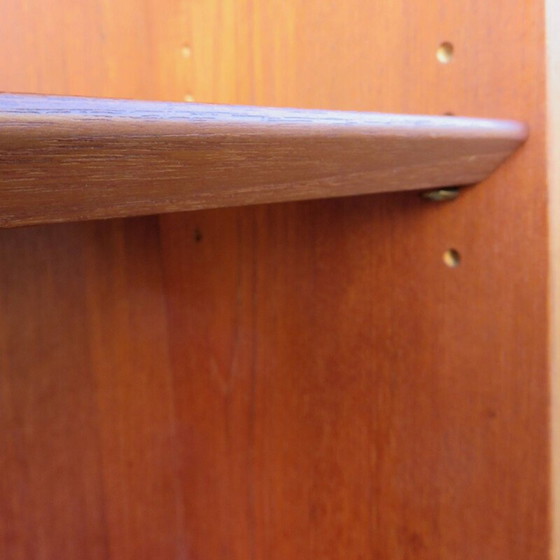 Image 1 of Paar vintage teakhouten boekenkasten van Johannes Sorth, Denemarken 1960