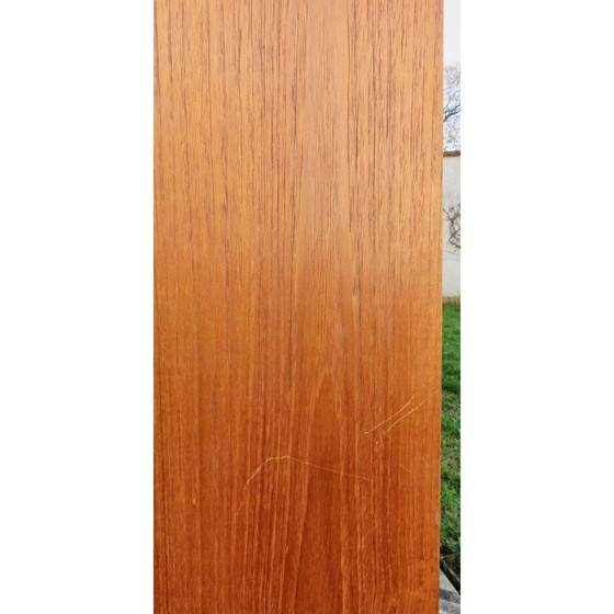 Image 1 of Paar vintage teakhouten boekenkasten van Johannes Sorth, Denemarken 1960