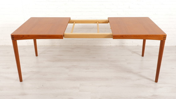 Image 1 of Vintage Eettafel | H.W. Klein | Bramin | Teak | Uitschuifbaar | 1960S