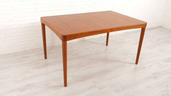 Image 1 of Vintage Eettafel | H.W. Klein | Bramin | Teak | Uitschuifbaar | 1960S