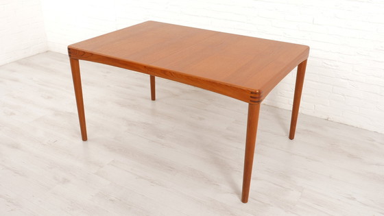 Image 1 of Vintage Eettafel | H.W. Klein | Bramin | Teak | Uitschuifbaar | 1960S