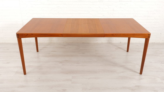 Image 1 of Vintage Eettafel | H.W. Klein | Bramin | Teak | Uitschuifbaar | 1960S