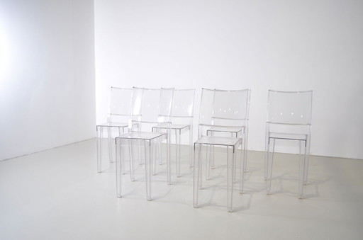 3x Kartell eetkamerstoel