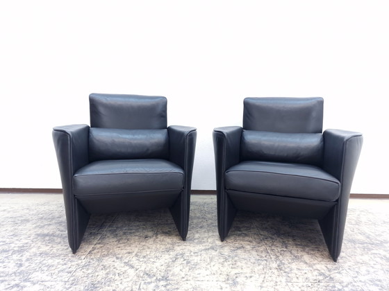 Image 1 of 2x De Sede ds 235 Fauteuils design fauteuil lederen fauteuil stoel