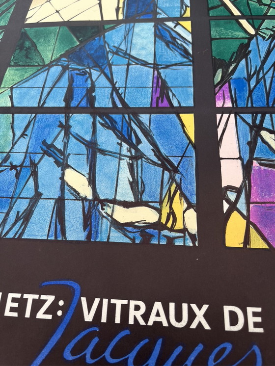 Image 1 of Glas in lood poster kathedraal van Metz