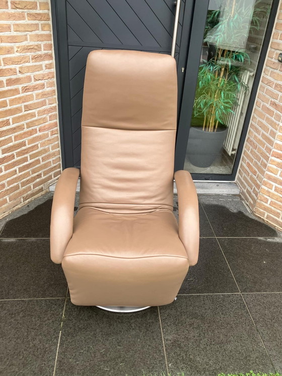 Image 1 of Prachtige Recente Jori Yoga Relax Taupe Leder Nieuwstaat!!