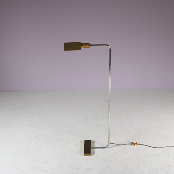 Image 1 of Jack Lenor Larsen "Nr. 1." Vloerlamp voor Cerdric Hartman, Zwitserland 1960