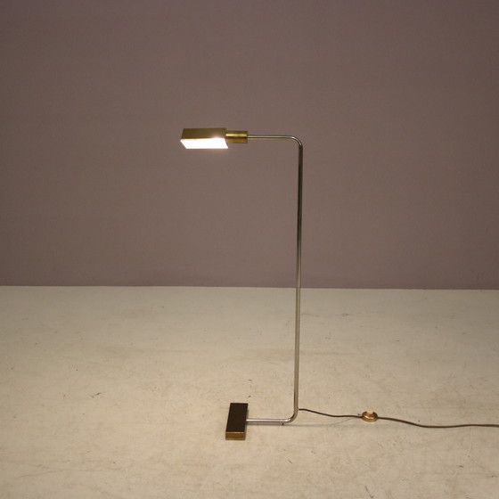 Image 1 of Jack Lenor Larsen "Nr. 1." Vloerlamp voor Cerdric Hartman, Zwitserland 1960