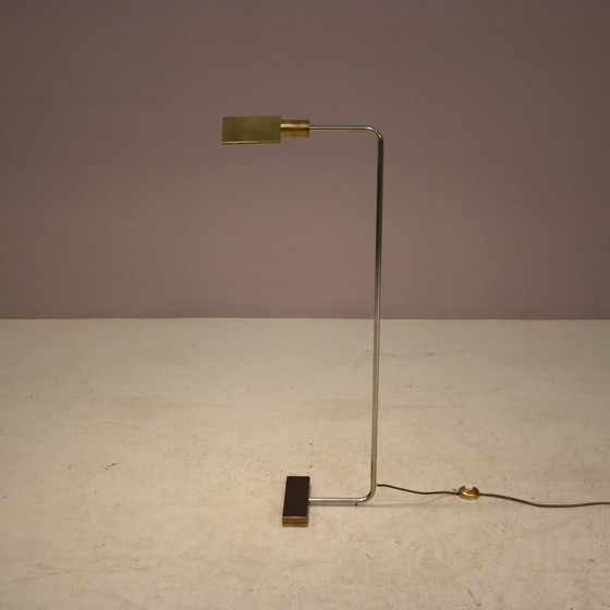 Image 1 of Jack Lenor Larsen "Nr. 1." Vloerlamp voor Cerdric Hartman, Zwitserland 1960