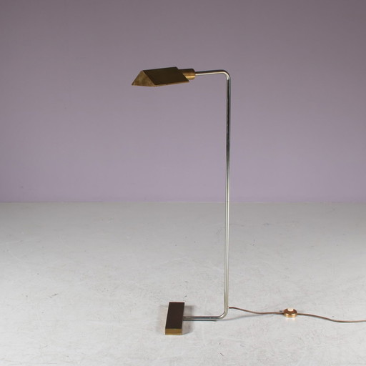 Jack Lenor Larsen "Nr. 1." Vloerlamp voor Cerdric Hartman, Zwitserland 1960