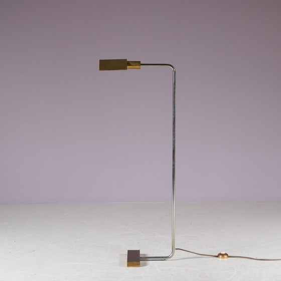 Image 1 of Jack Lenor Larsen "Nr. 1." Vloerlamp voor Cerdric Hartman, Zwitserland 1960