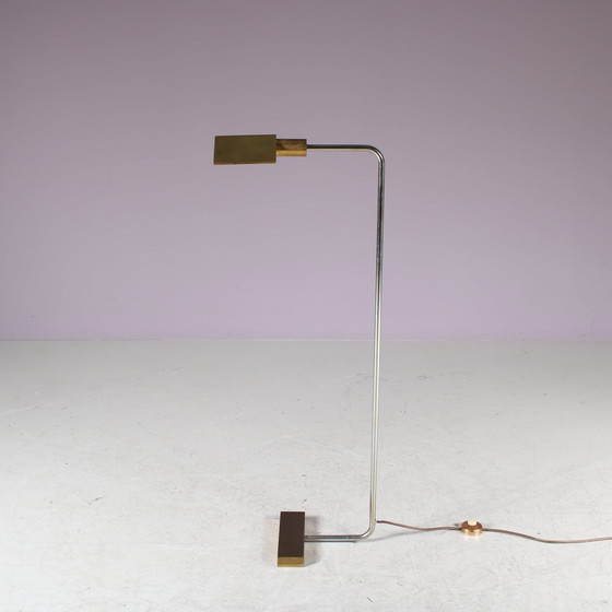 Image 1 of Jack Lenor Larsen "Nr. 1." Vloerlamp voor Cerdric Hartman, Zwitserland 1960