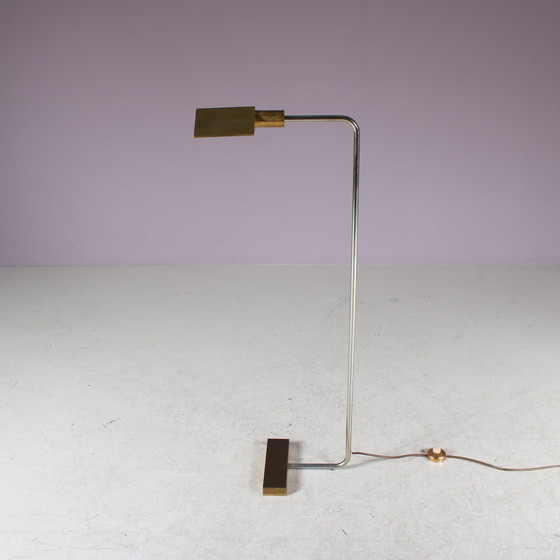 Image 1 of Jack Lenor Larsen "Nr. 1." Vloerlamp voor Cerdric Hartman, Zwitserland 1960