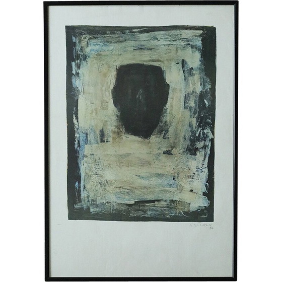 Image 1 of Vintage litho van Alain Winance, 1990