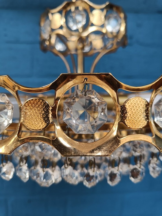 Image 1 of Vintage Hanglamp Fins Design Kroonluchter