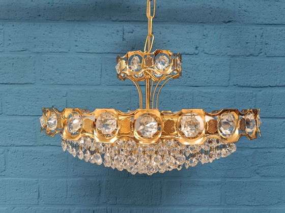 Image 1 of Vintage Hanglamp Fins Design Kroonluchter